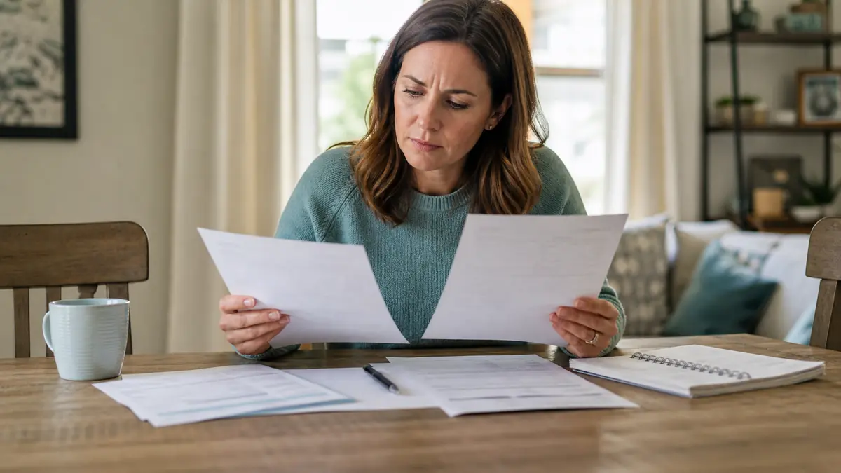 A homeowner comparing a contractor invoice that came in higher than the original quote.
